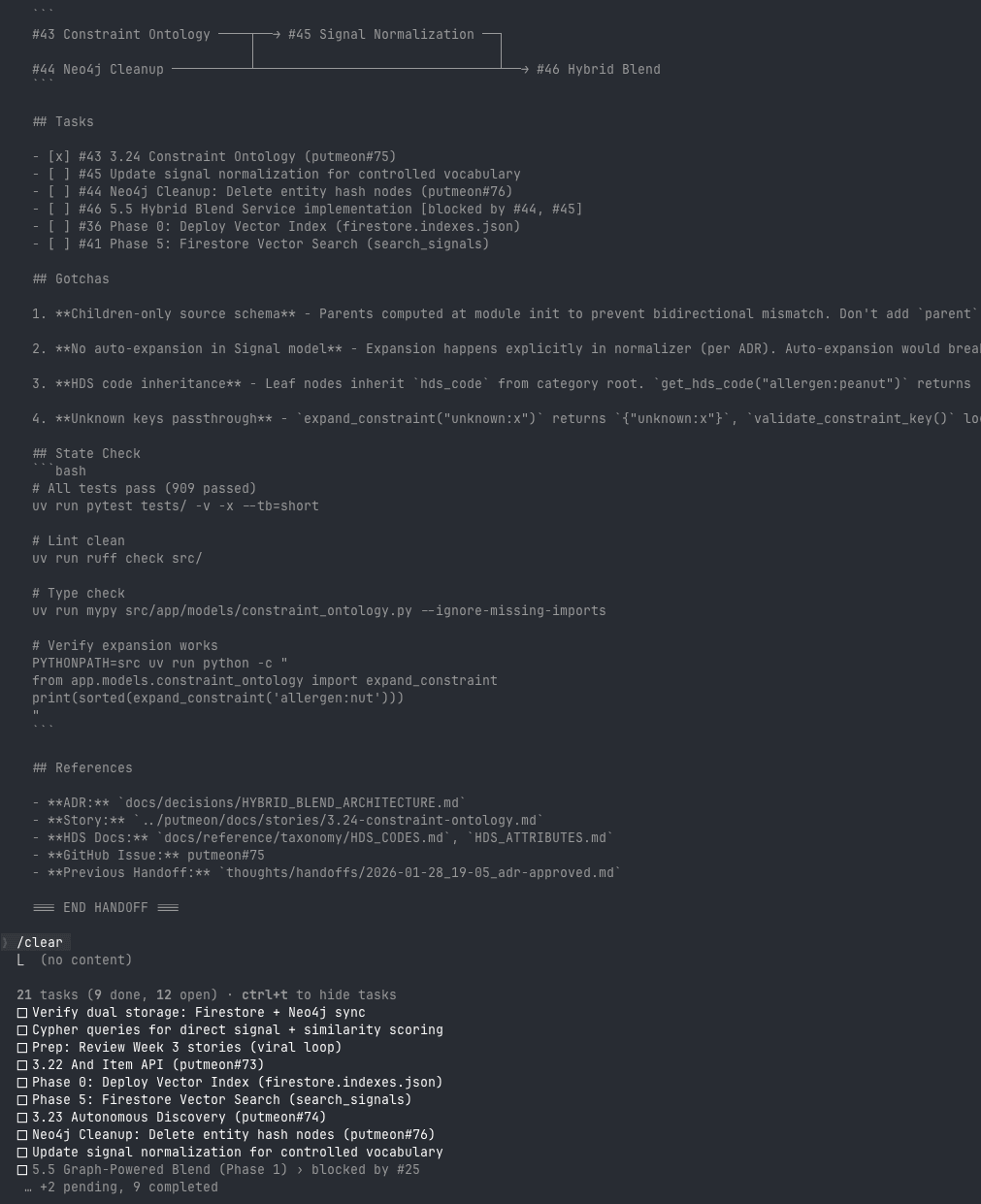 handoff auto-loading on session start